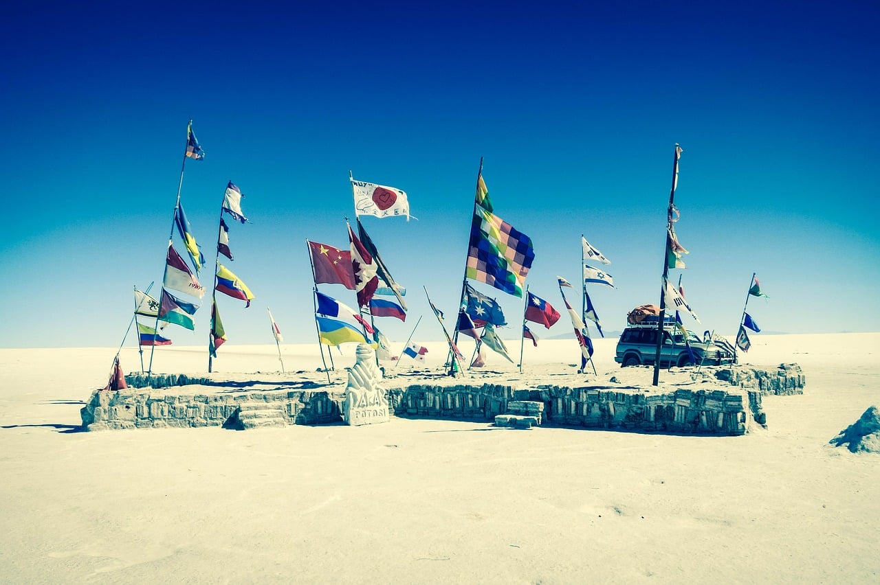 Salar de Uyuni.