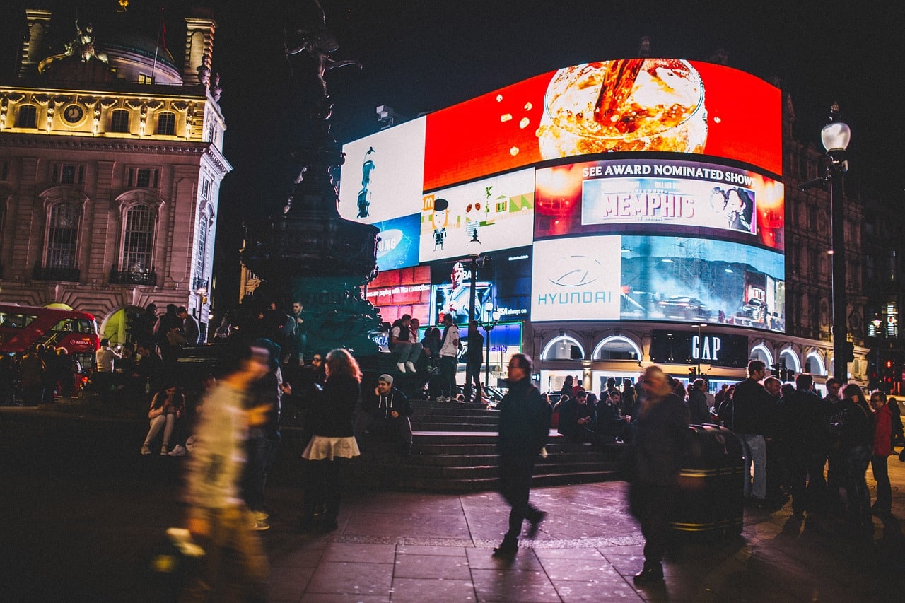Piccadilly City, Londres-Inglaterra.