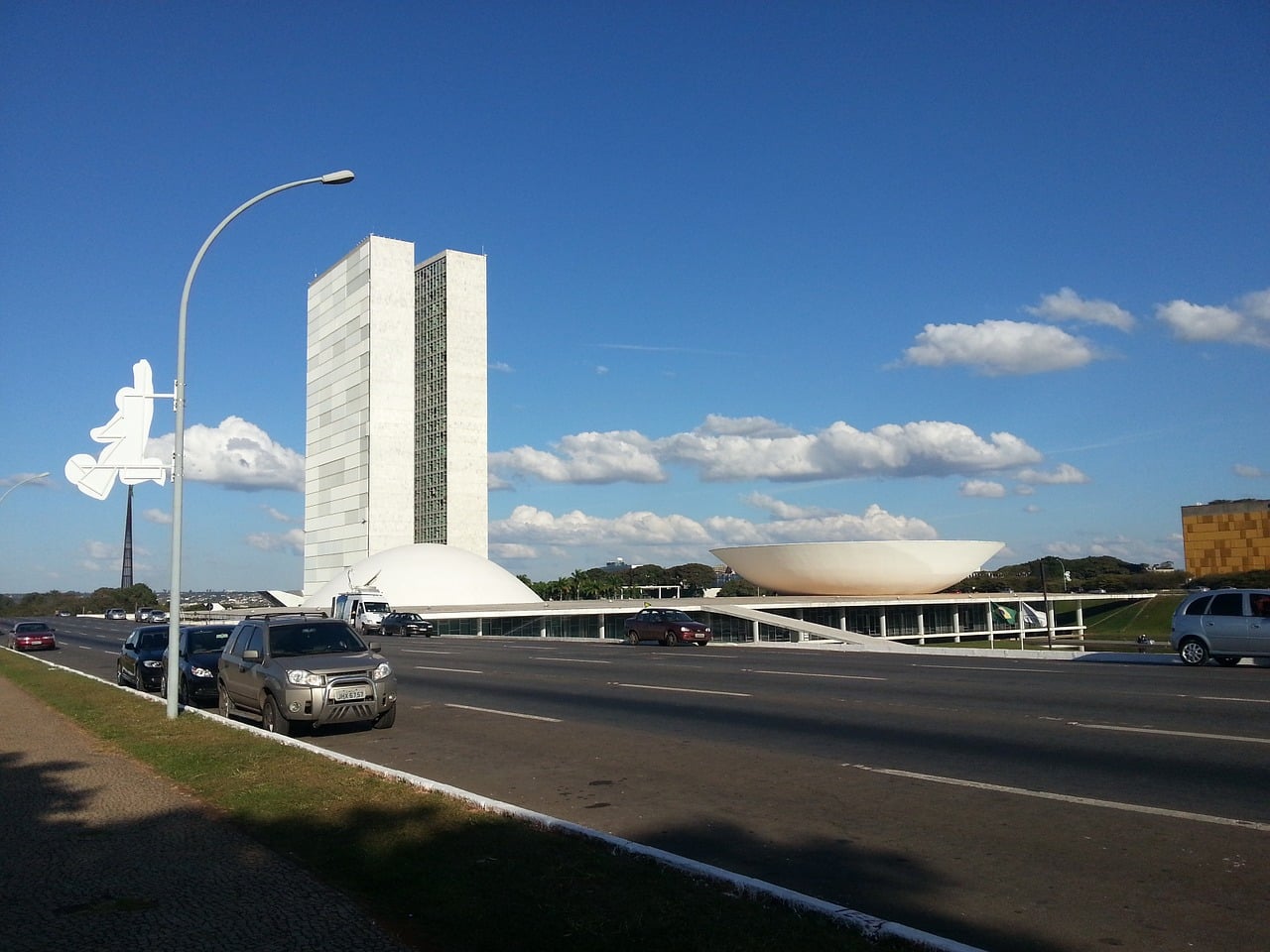 Sede del Congreso Nacional. Brasilia.