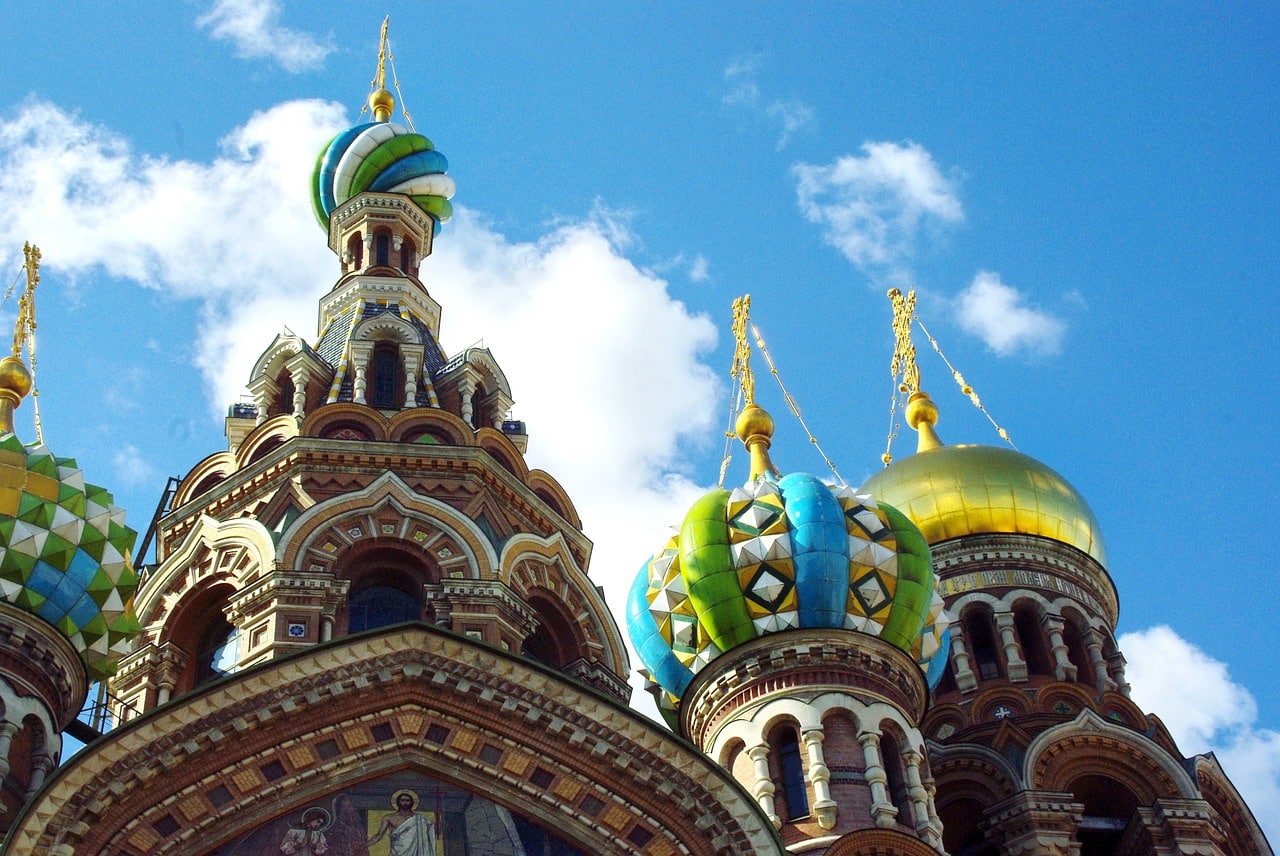 Iglesia del Cristo Salvador de Sangre Derramada, San Petersburgo- Rusia. 