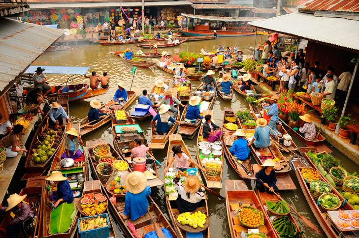 mercado-flotante-bangkok-tailandia