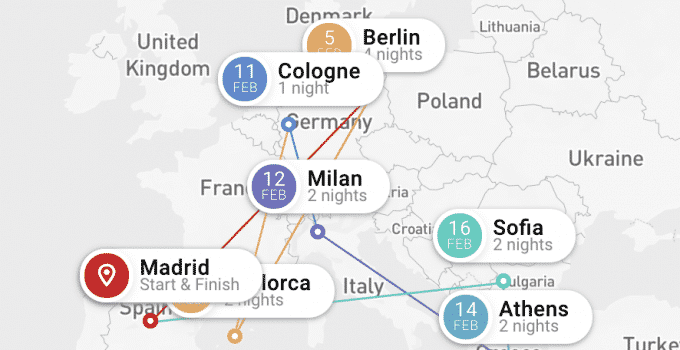 Imagen de la oferta Super Tour por Europa por 106€ visitando Berlín, Mallorca, Colonia, Milán, Atenas y Sofía.