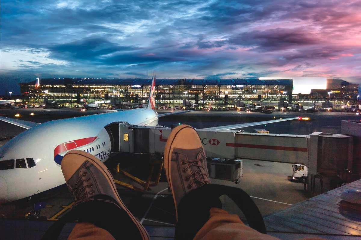 cómo llegar a San Sebastián en avión